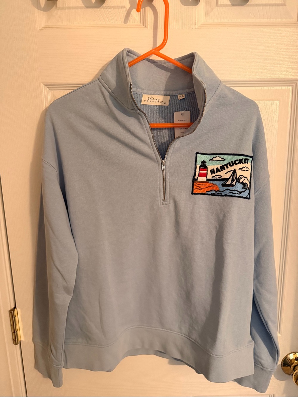 Nantucket Light Blue Quarter-Zip Pullover